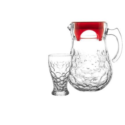 ست پارچ و لیوان بلوری نوری تازه مدل ملانی کد 332101W