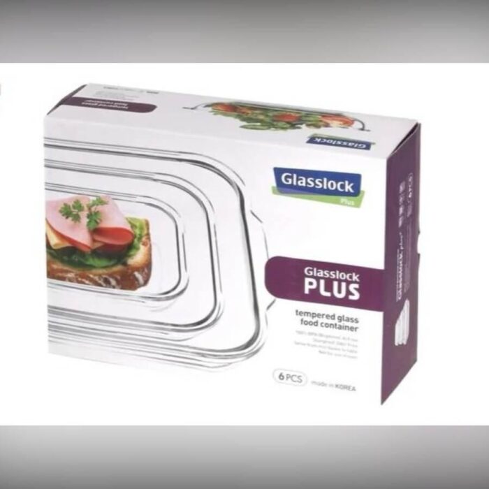 ظرف نگهدارنده گلس لاک مدل GL507 بسته 3 عددی - Image 2