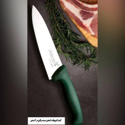 چاقوی گوزننشان مدل آلمانی با تیغه فولادی