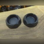 زیر سیگاری ملامین مقاوم با سه طرح مربع، دایره و شش‌ضلعی قابل شستشو