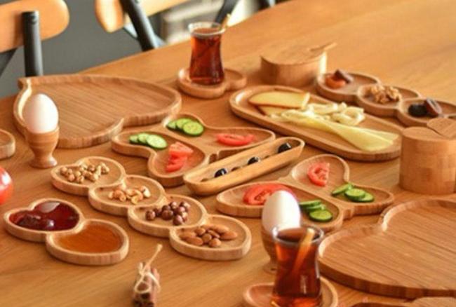 مزایای ظروف چوبی